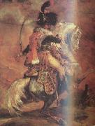 Theodore Gericault Chasseur of the Imperial Guard,Charging (mk10) china oil painting artist